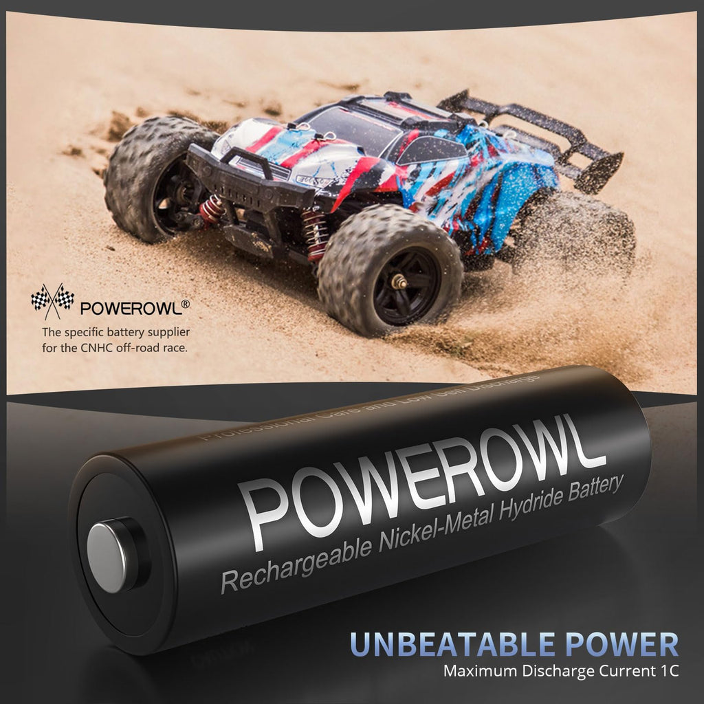 Rechargeable AA Batteries 2800mAh 1.2V NiMH Pack of 12 S719411