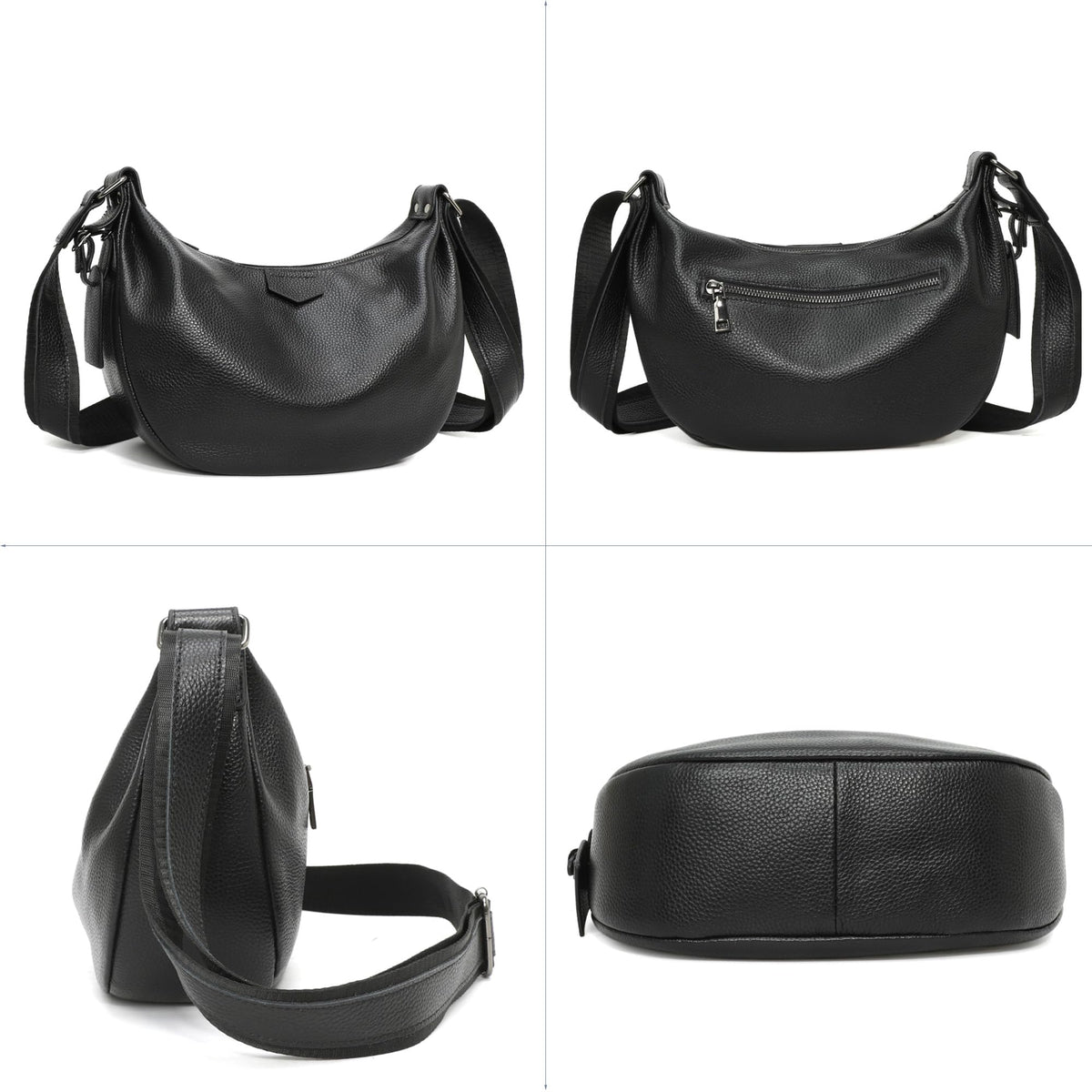 Genuine Leather Crossbody Shoulder Handbag O751