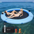 Inflatable Water Hammock with Cup Holder U827