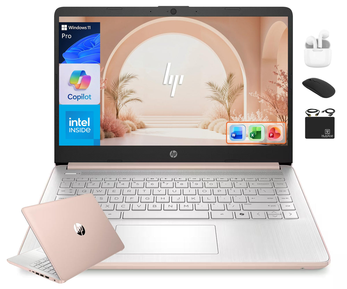 14” Rose Gold Laptop 16GB RAM 628GB Storage V51630