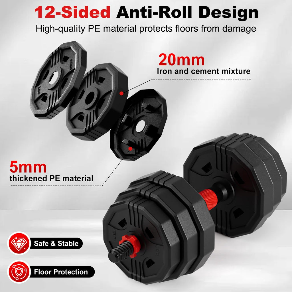 Adjustable Dumbbell Set 5in1 V87755