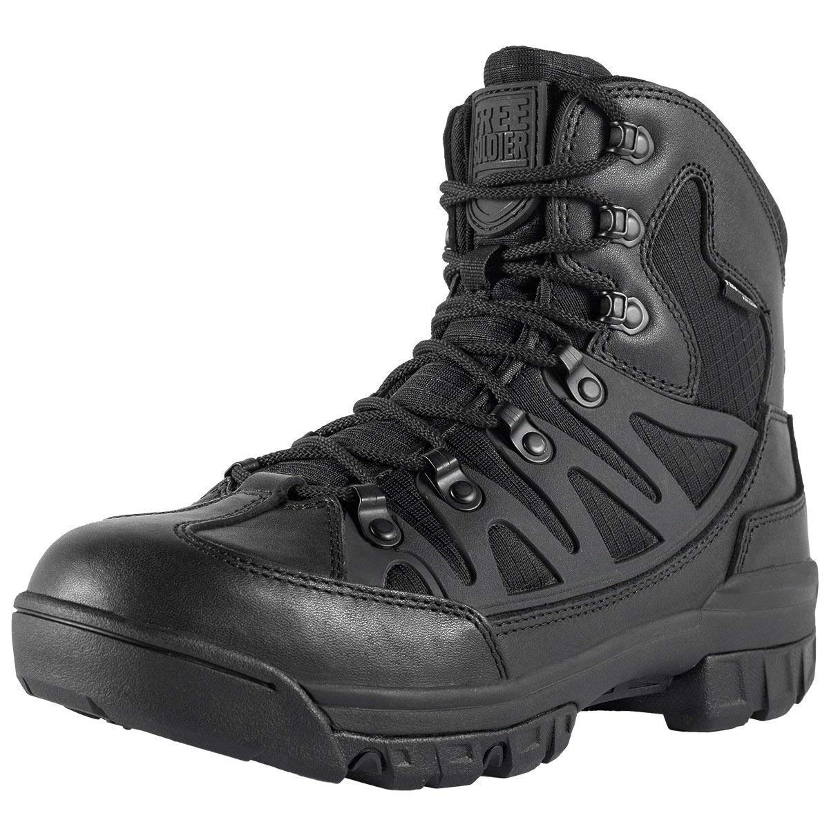 Waterproof Tactical Hiking Work Boots Black 13 A7833