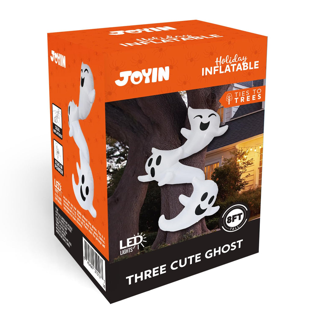8ft Light Up Inflatable Ghosts H983