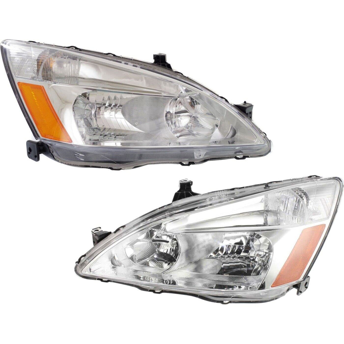 Replacement Headlight Set Left and Right With Bulb 2Pc M332943