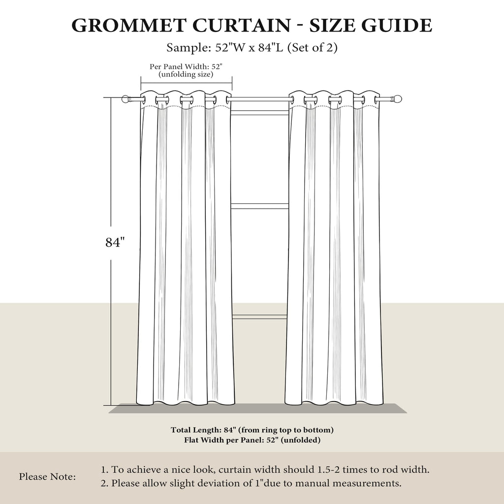 Silver Grey Pattern Curtains 52 x 84 Inch B375265