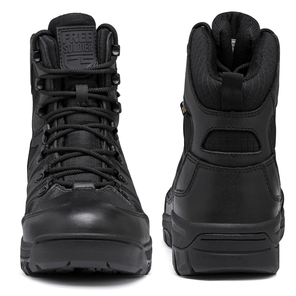 Waterproof Tactical Hiking Work Boots Black 13 A7833