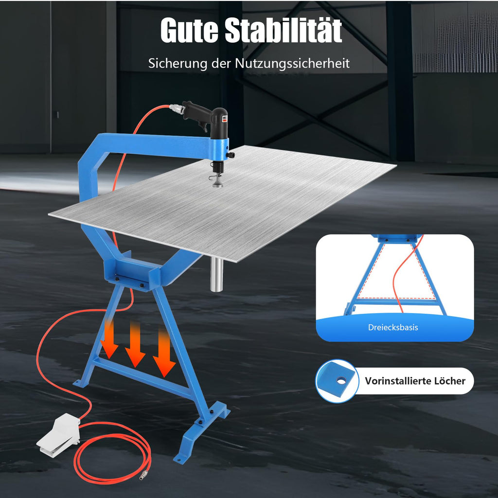 Pneumatic Planishing Hammer with Anvil Dies Y4829