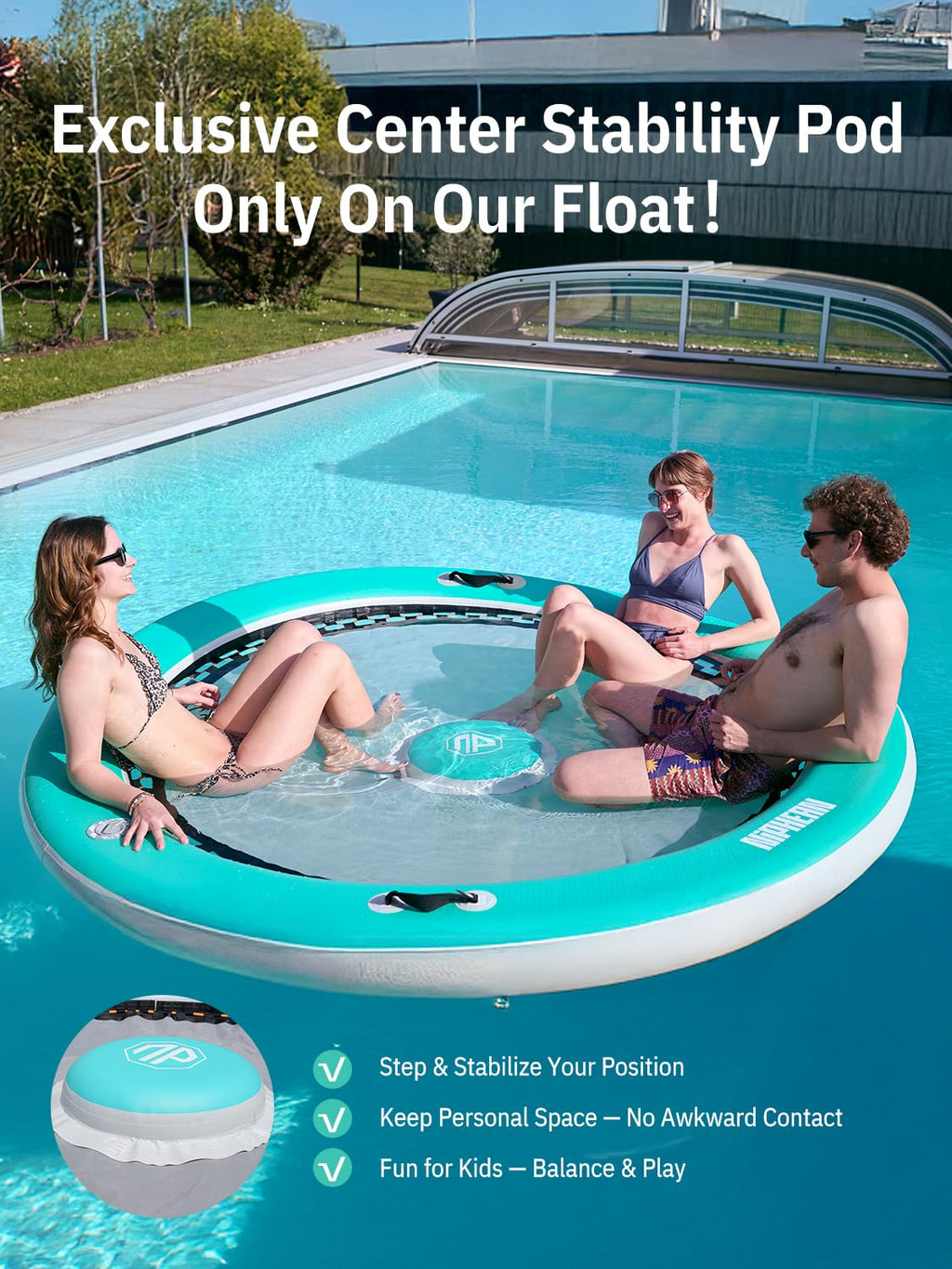 Inflatable Water Hammock 8FT D537486