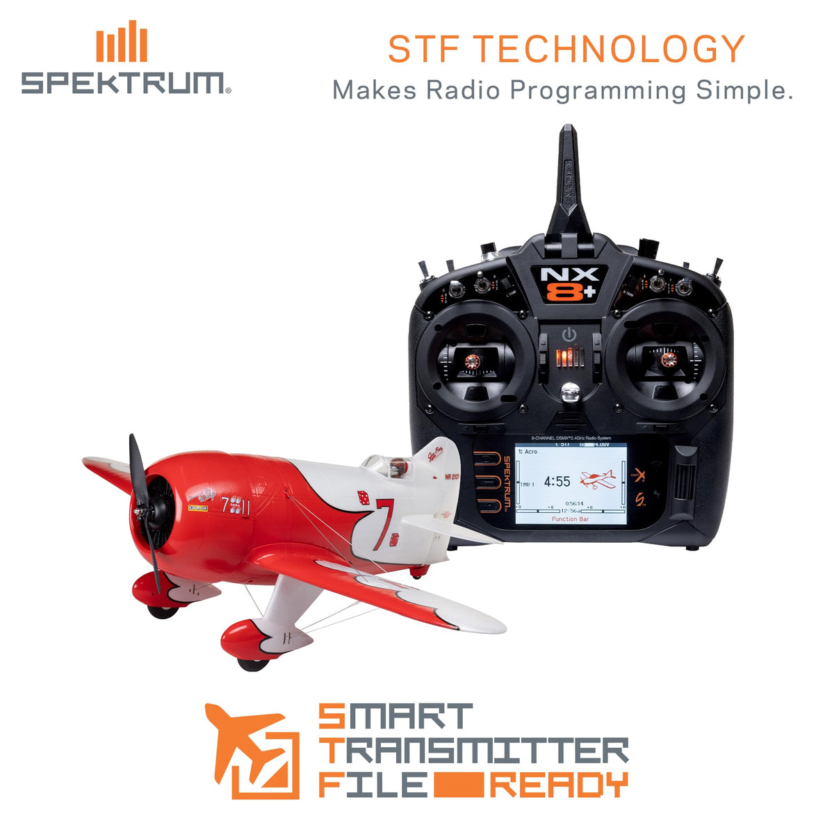 RC Airplane 1.0m BNF Basic with AS3X+ and Safe Select Z12708