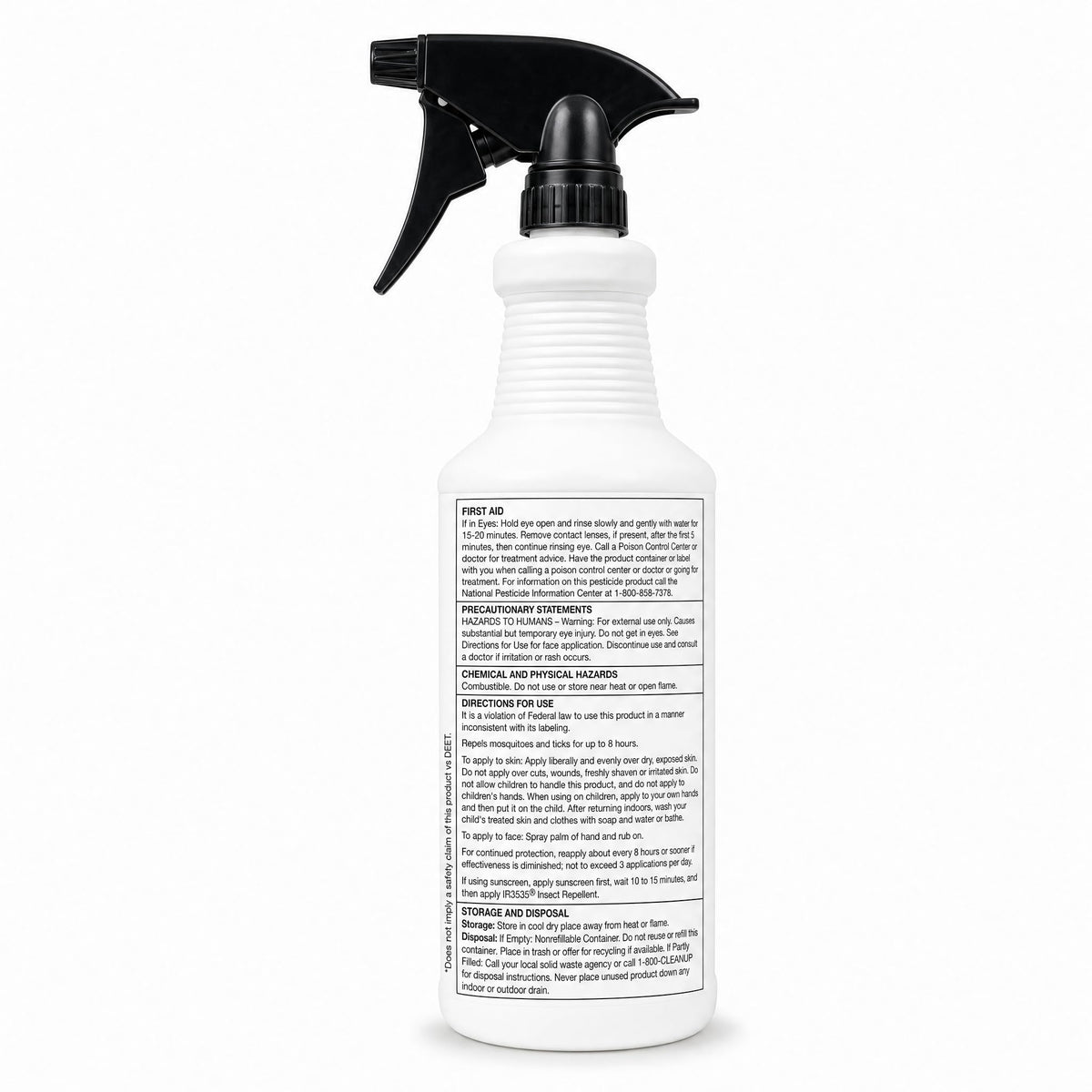 Insect Repellent Spray 8 Hour Protection 32oz Bottle V119