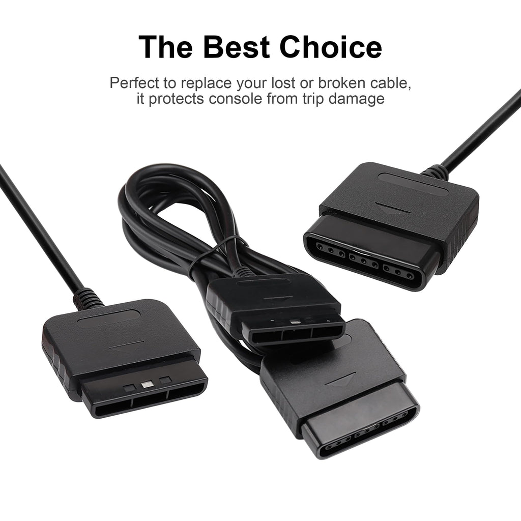 PS2 Controller Extension Cable 2-Pack 1.8M/6FT V1303