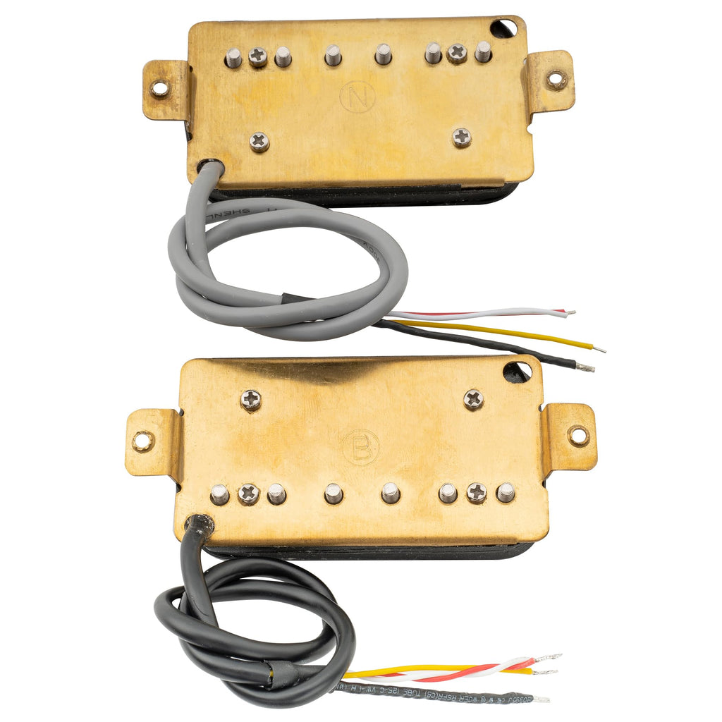 Alnico 5 Open Humbucker Pickups Set Black I736334