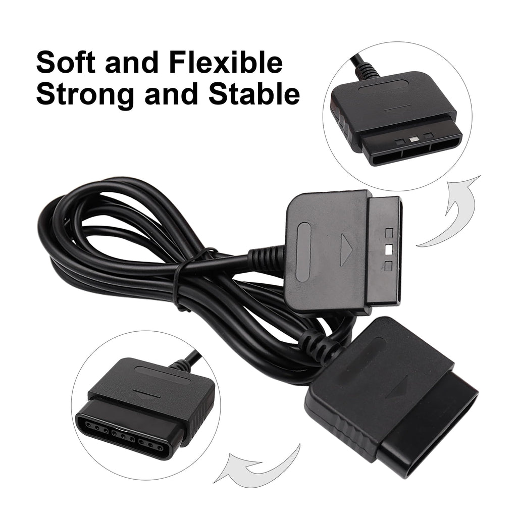 PS2 Controller Extension Cable 2-Pack 1.8M/6FT V1303