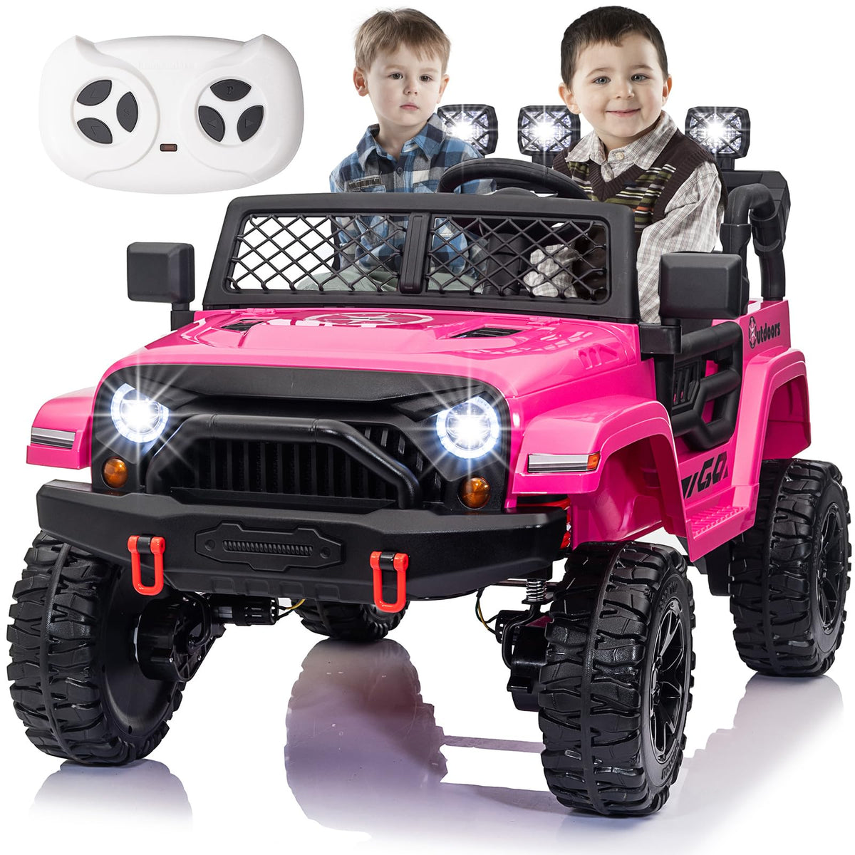 24V 2 Seater 4WD Ride On Truck O476673