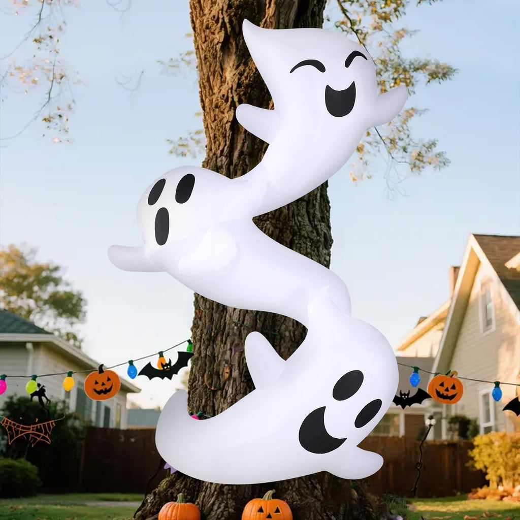 8ft Light Up Inflatable Ghosts H983