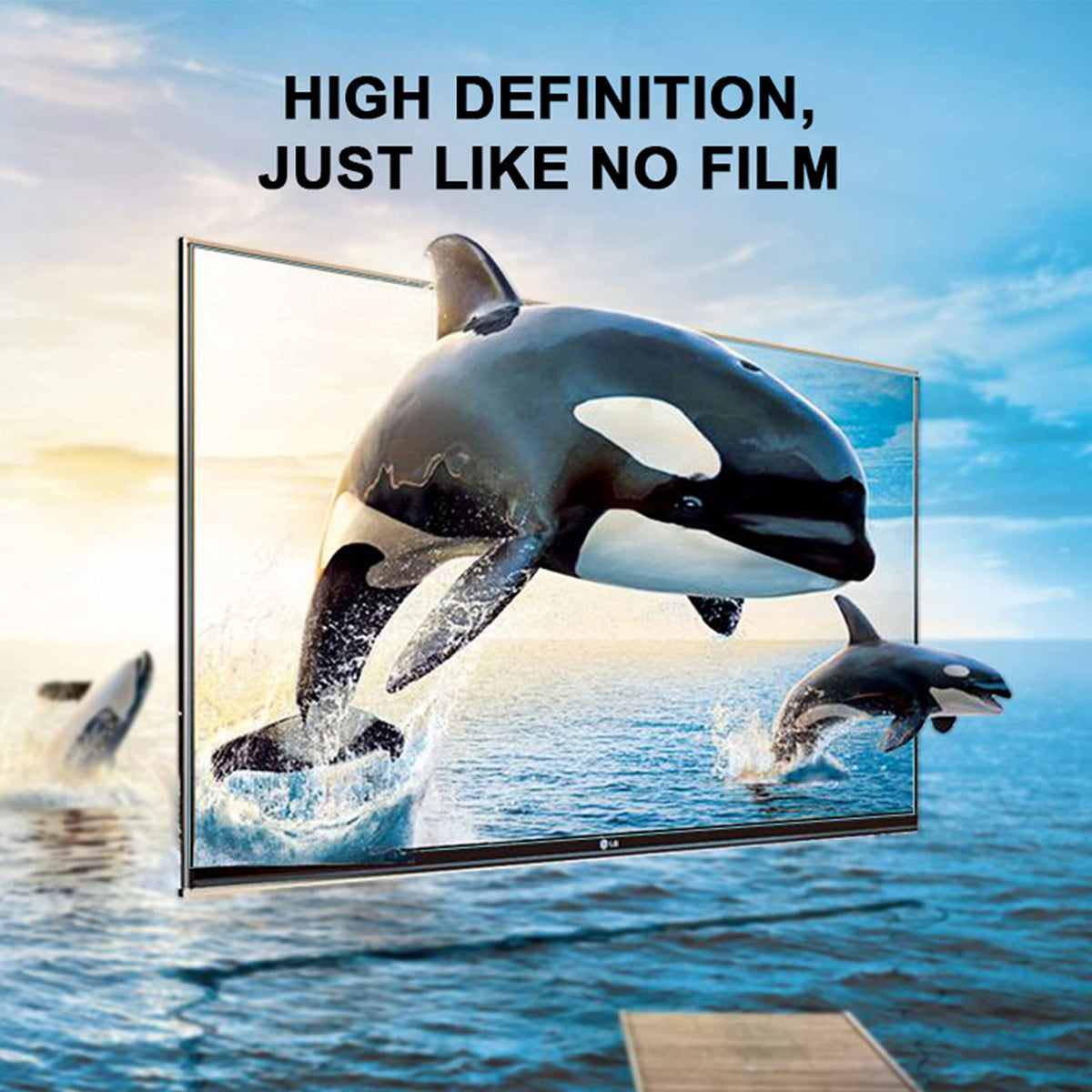 Anti-Glare Screen Protector for 50/55/65 Inch TV A8818