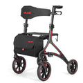 Carbon Fiber Lightweight Walker with Seat and Cane Holder T307217