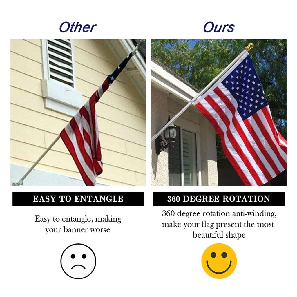 6ft Outdoor Flagpole J54205