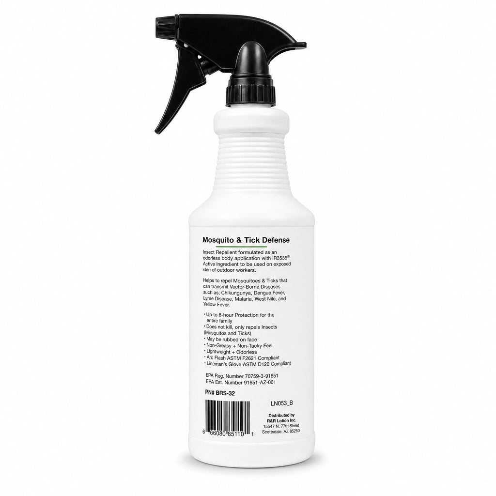 Insect Repellent Spray 8 Hour Protection 32oz Bottle V119