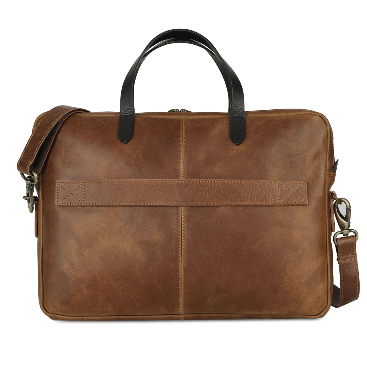 Leather Laptop Sleeve 15.5" with Shoulder Strap E322