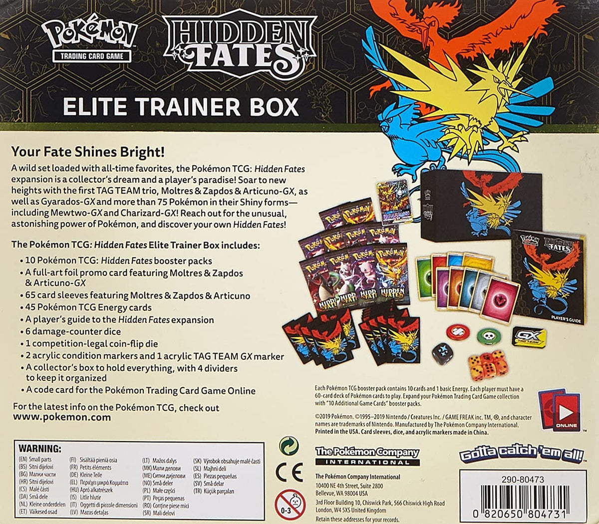 Pokemon TCG Elite Trainer Box N29054