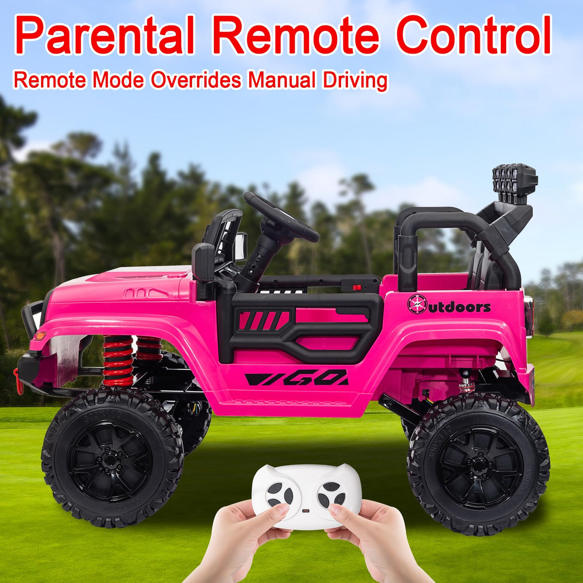 24V 2 Seater 4WD Ride On Truck O476673