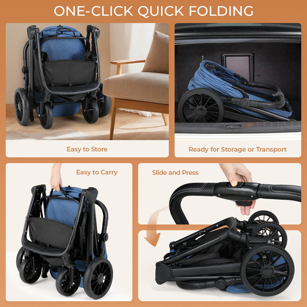 Foldable Dog Stroller A817