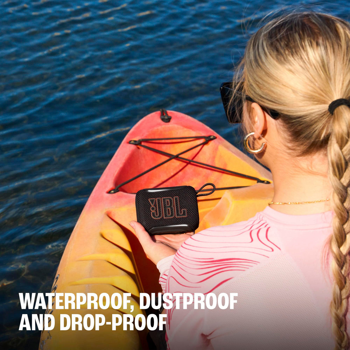 Portable Bluetooth Speaker Waterproof Dustproof Black A837846