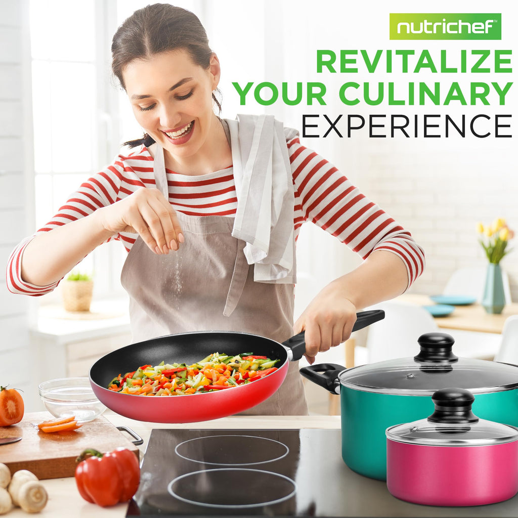 15 Piece Non Stick Cookware Set F7435