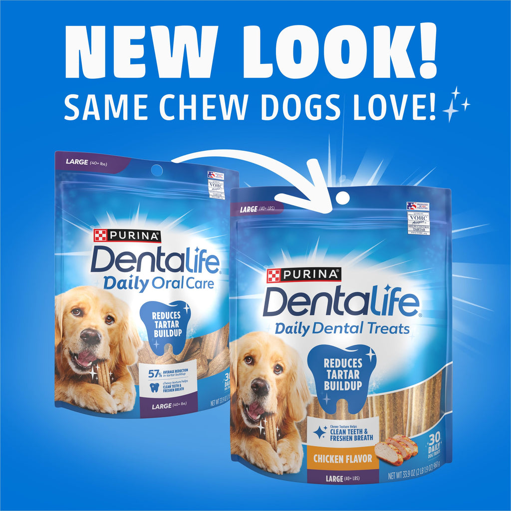Daily Oral Care Dental Chews for Large Dogs 90 ct C613