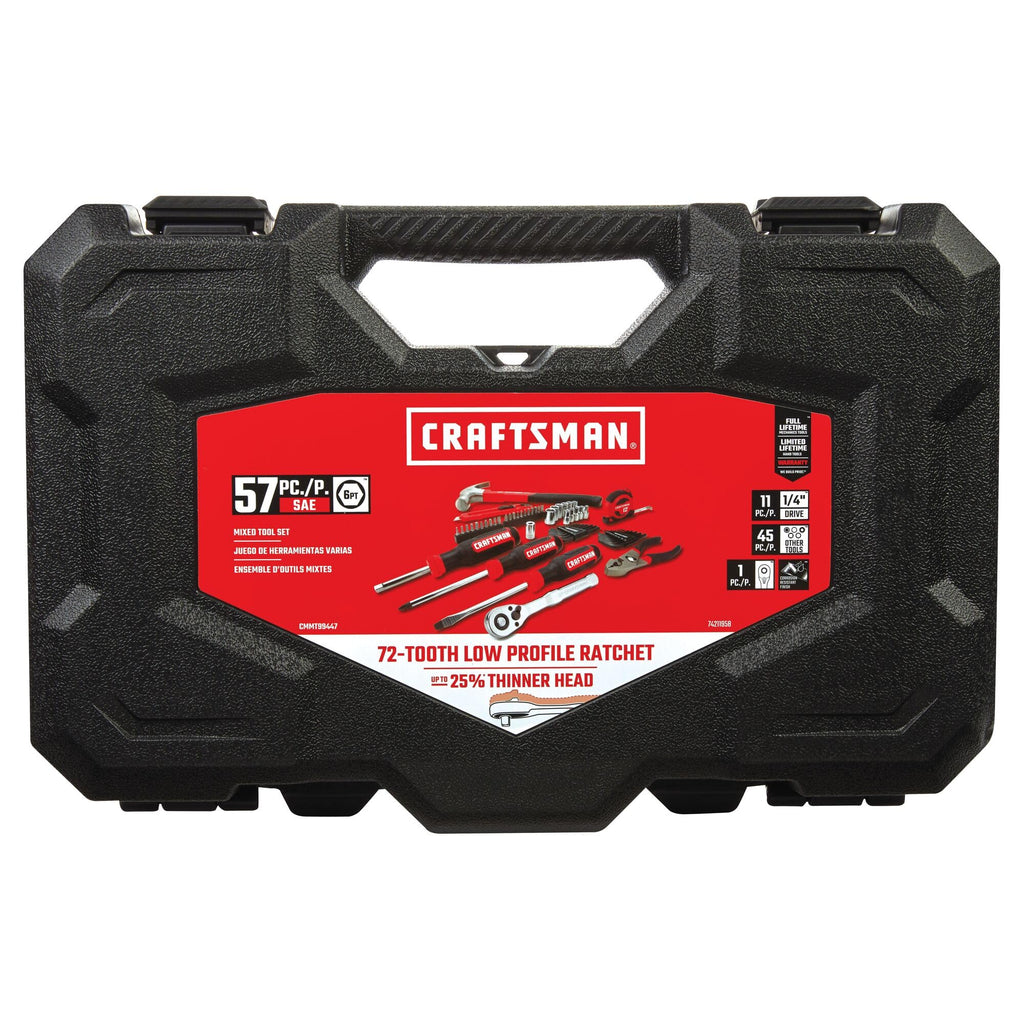 57 Piece Mechanics Tool Set X348889