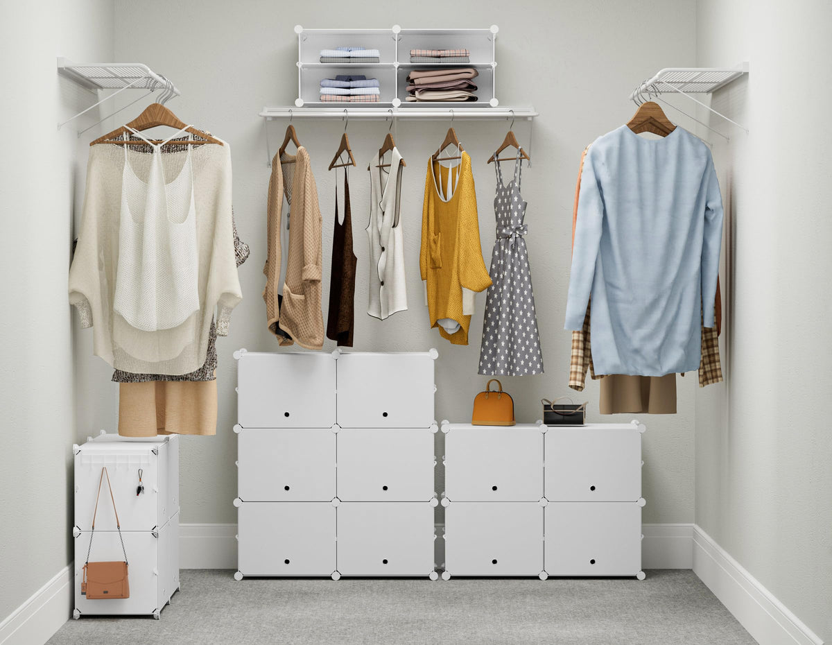 24 Pair Modular Shoe Rack Organizer E123837