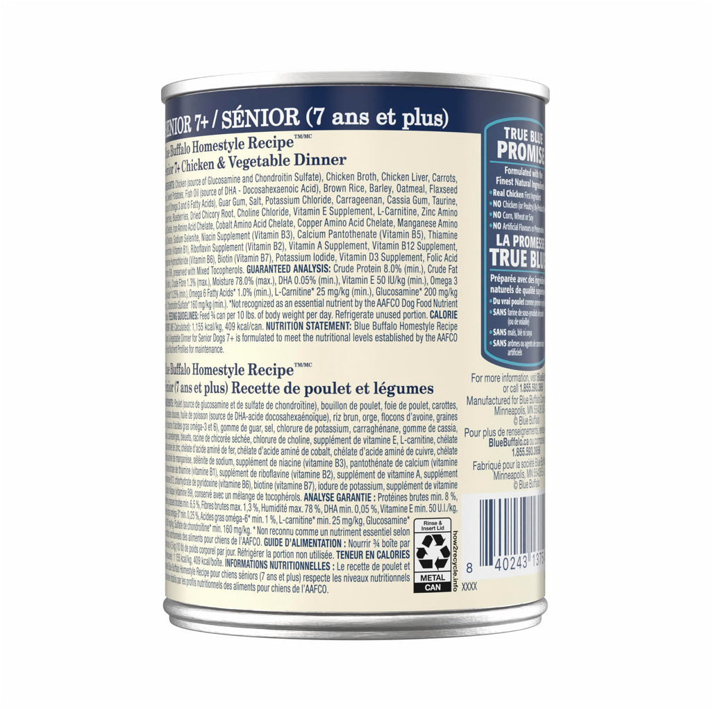 Chicken Senior Wet Dog Food 12.5 oz 12 ct X5612