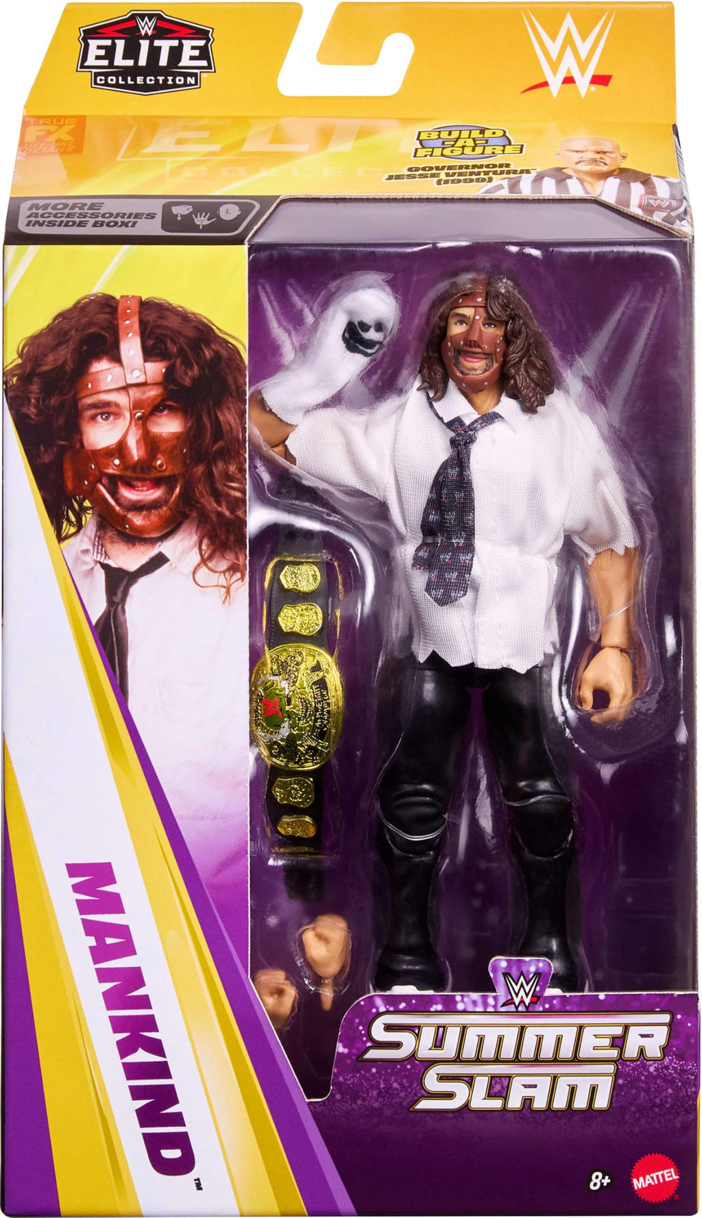 WWE Elite Collection Mankind Action Figure & Accessories N834633