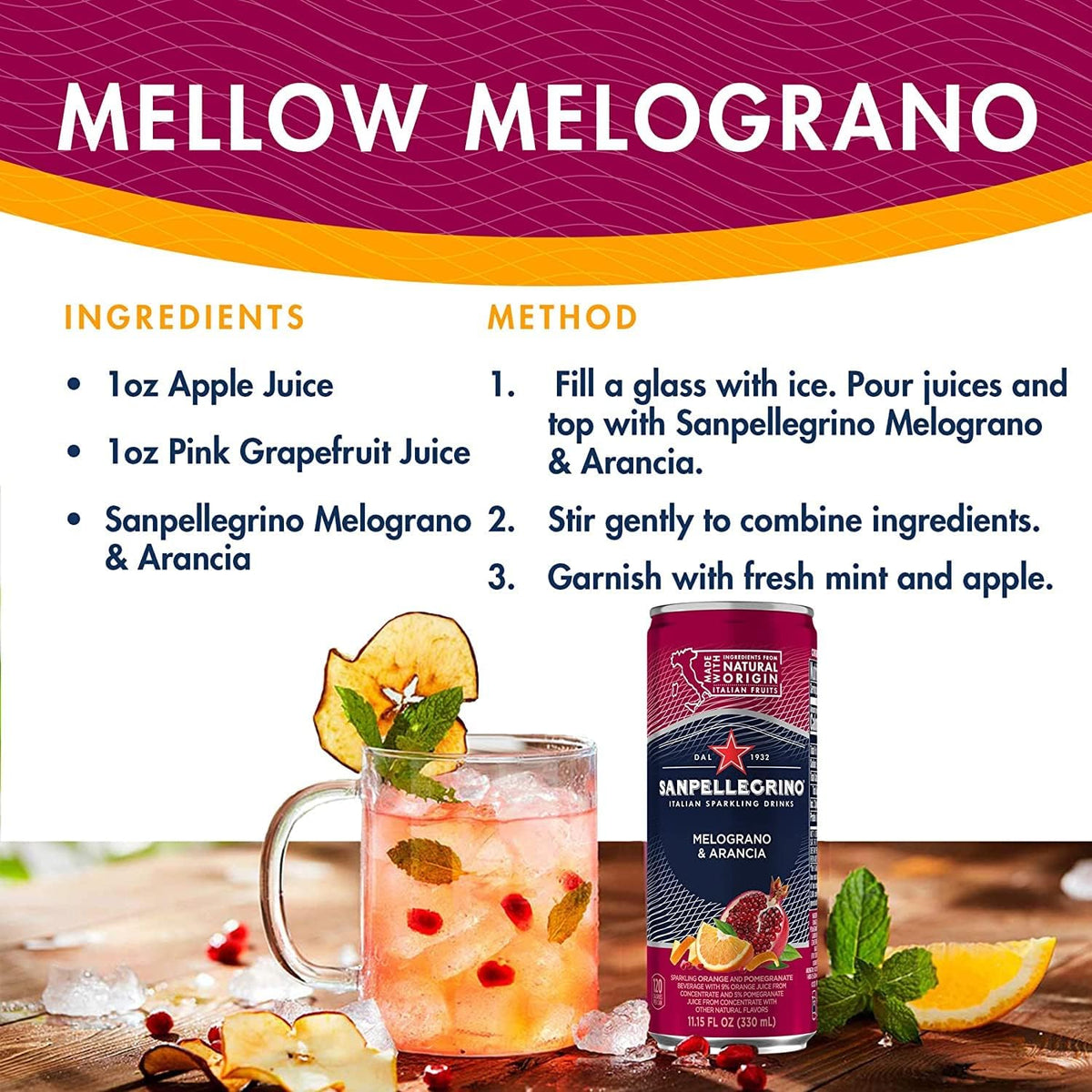 Sparkling Water Variety 4 Flavors 24 Pack F8967