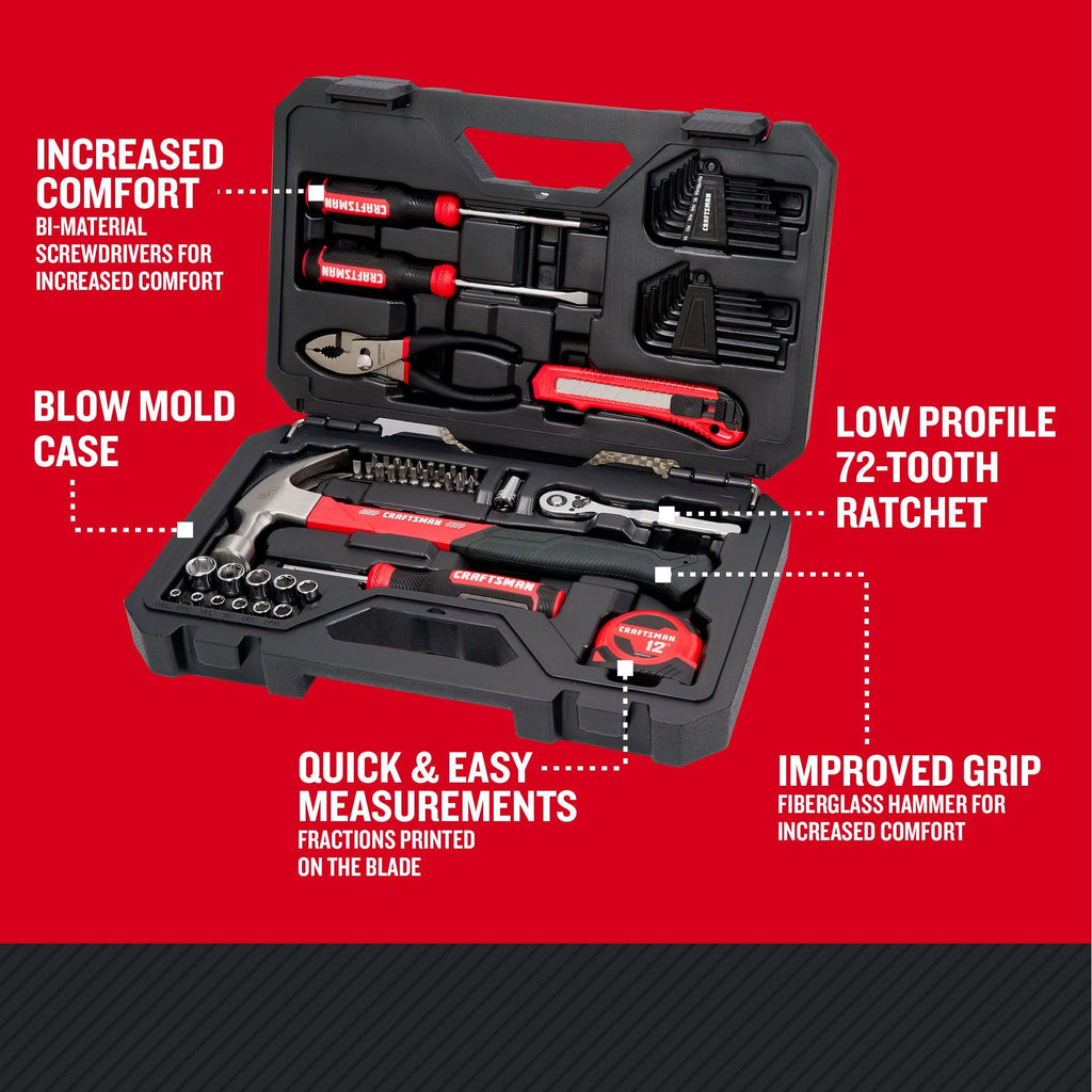 57 Piece Mechanics Tool Set X348889
