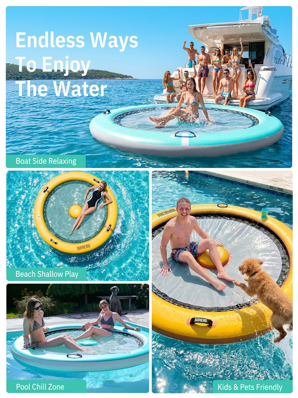 Inflatable Water Hammock 8FT D537486