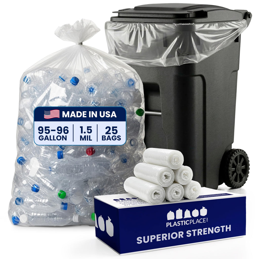 95-96 Gallon Garbage Can Liners, 25 Count A850