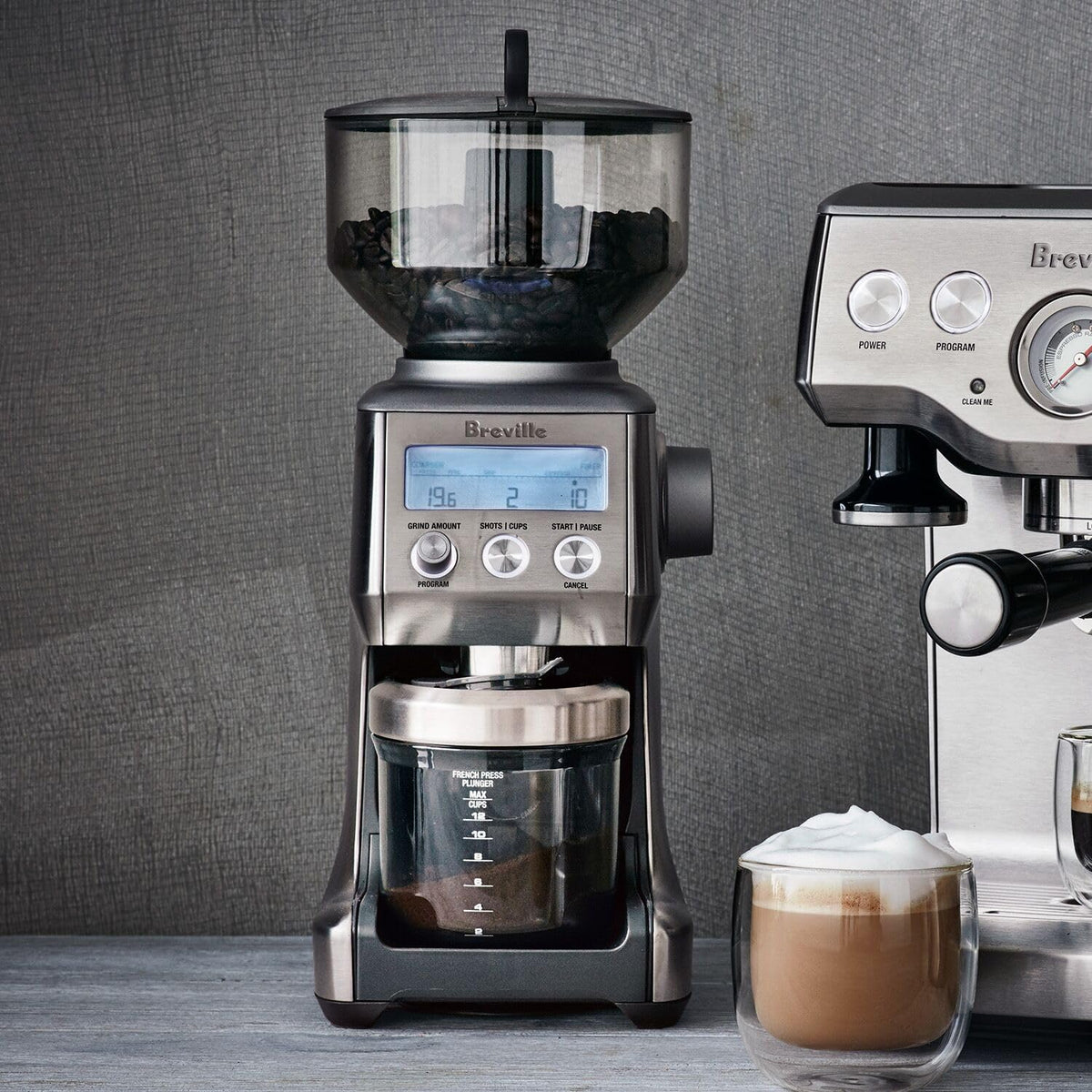 Brushed Stainless Steel Coffee Grinder L630942