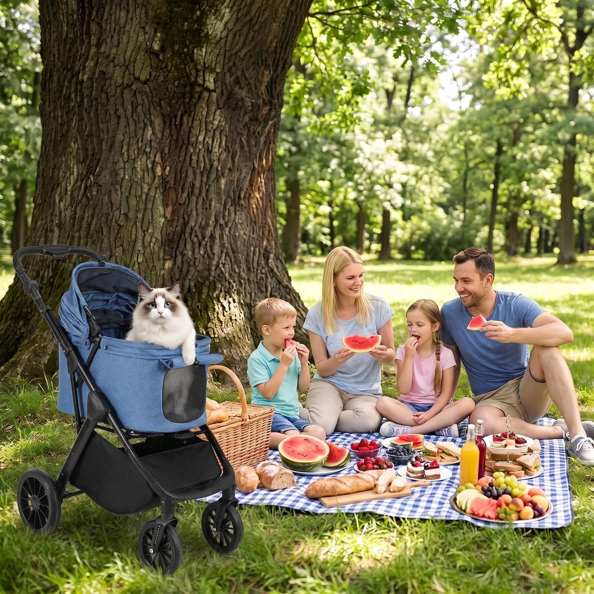 Foldable Dog Stroller A817