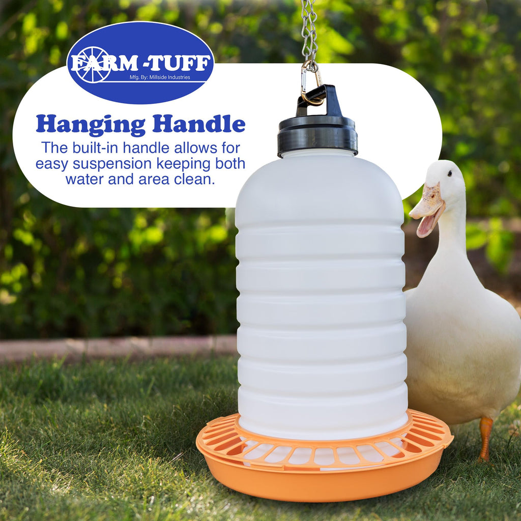 7 Gallon BPA-Free Plastic Poultry Waterer Q86766