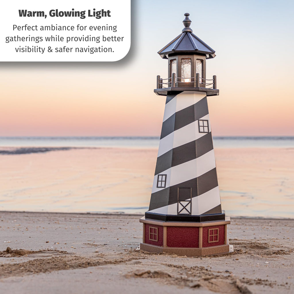 Solar Powered Lighthouse Kit with LED Lights D691