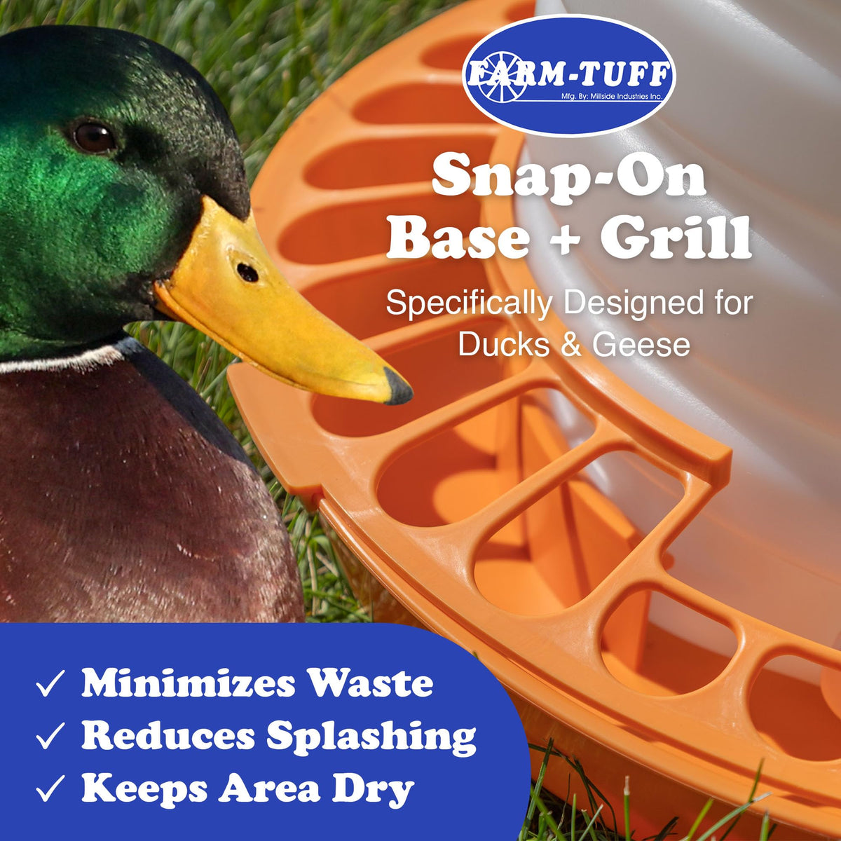 7 Gallon BPA-Free Plastic Poultry Waterer Q86766