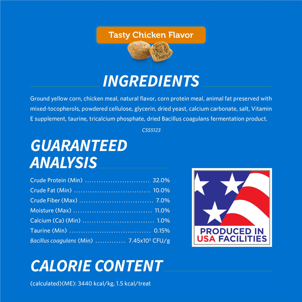 Chicken Flavor Cat Treats 19 oz Pouch G544