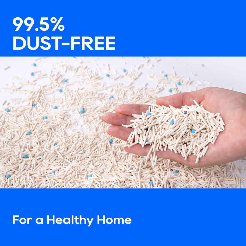 Cassava Tofu Mixed Cat Litter Quick Clumping Low Dust 6 Lbs J9452