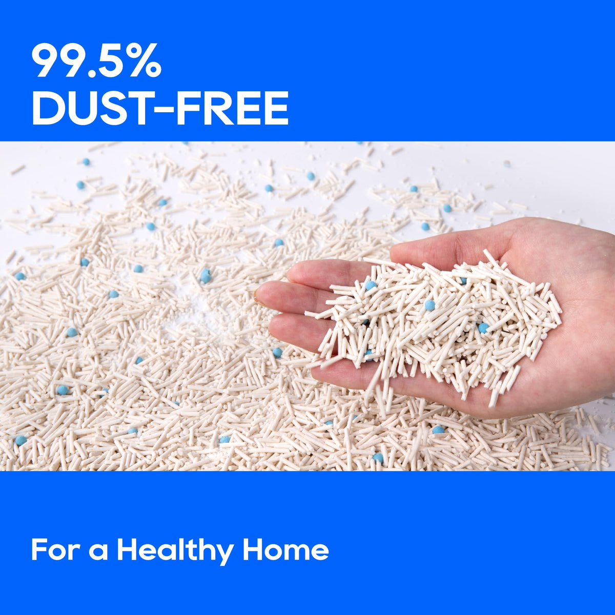 Cassava Tofu Mixed Cat Litter Quick Clumping Low Dust 6 Lbs J9452