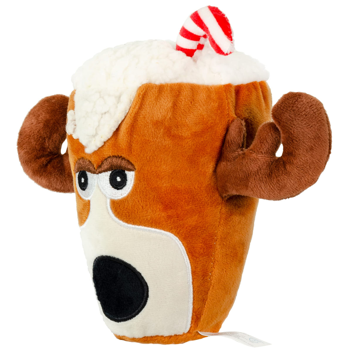 Plush Dog Chew Toy with Squeaker 2 Pcs O436494