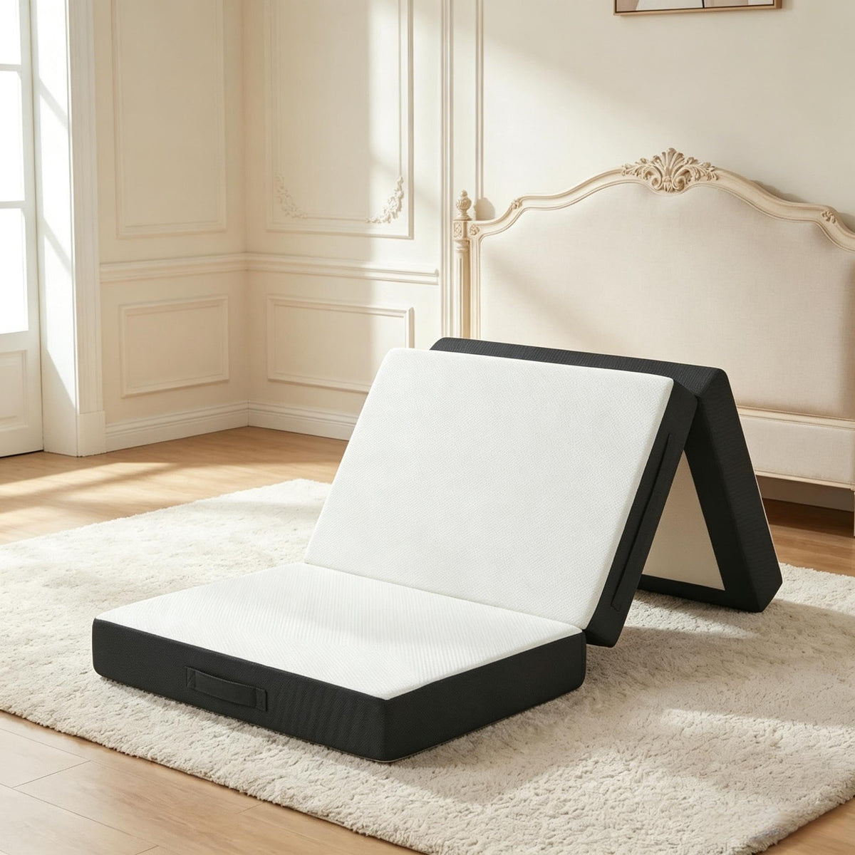 6 Inch Trifold Memory Foam Mattress, Twin O95462