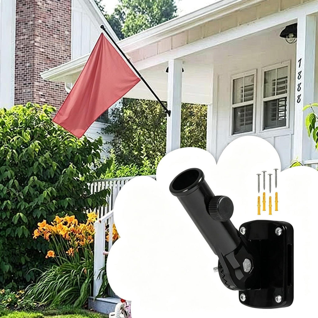 Flag Pole Holder Aluminum Alloy Bracket I141195