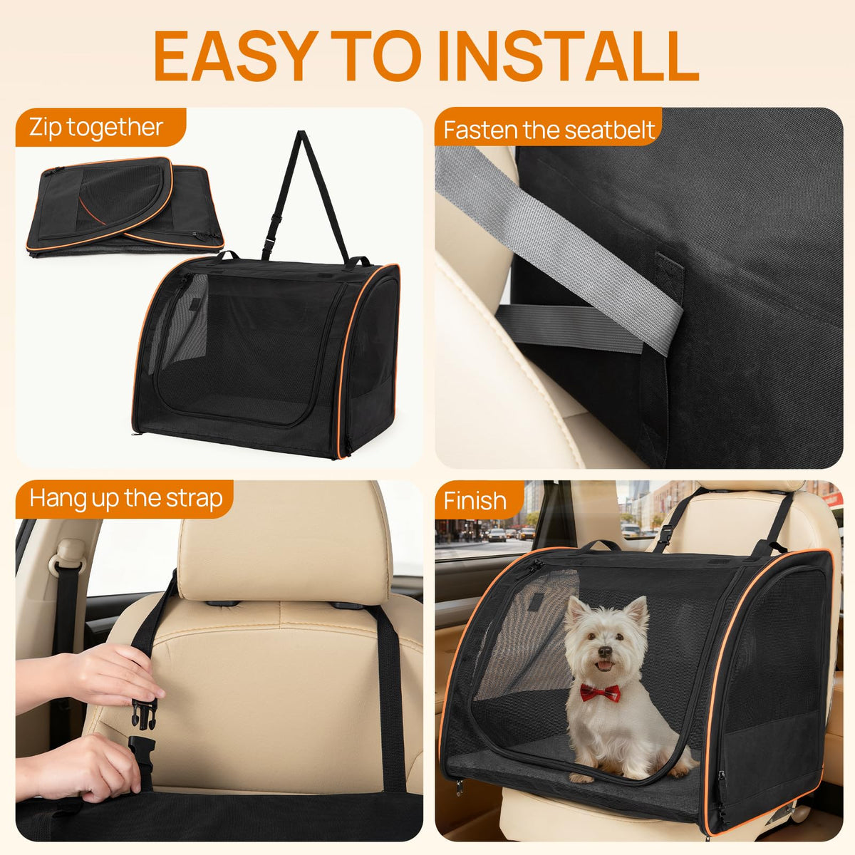 Dog Car Seat F278